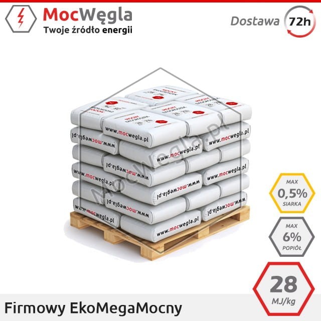 Ekogroszek workowany firmowy EkoMegaMocny